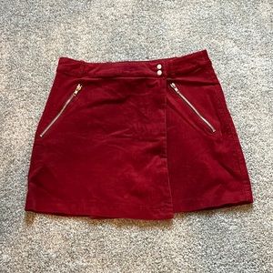 Corduroy skirt